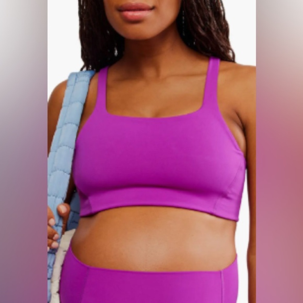 FP Movement x Hatch Never Better Square Neck Maternity Sports Bra, Size Small